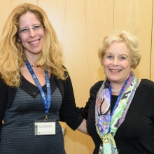 (L-R) Prof. Michal Sharon and Dr. Merry Sherman