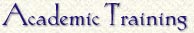 Academic Training