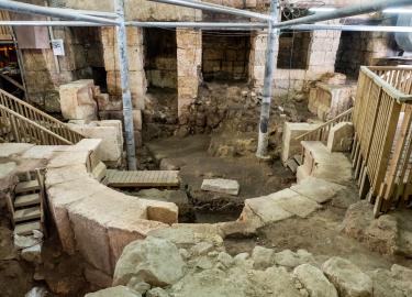 Wilson's Arch, Jerusalem excavations 2015-2018