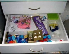 A secret drawer somewhere in the lab...