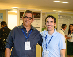 The organizers: Ariel and Prof. Kobi Levy, 'Protein-DNA Interactions: from Biophysics to Cell Biology', Weizmann, Israel