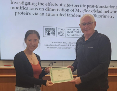 Yumi won the Pearlman Fellowship