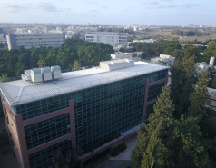 Our building seen from the sky