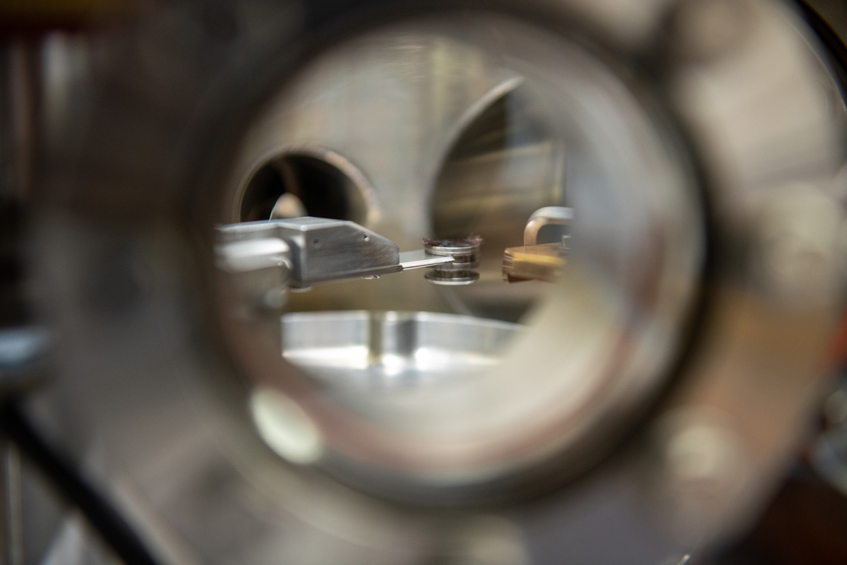 Electron Spectroscopy (XPS) Ion scattering spectroscopy (ISS