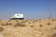 The Mobile Lab -Yatir desert June 2011 picture no. 5