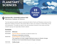 Pre-SAAC symposium on Earth and Planetary Sciences, Oct. 23, 2022 picture no. 33