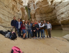 Group trip to Ein Ovdat, December 2014 picture no. 14