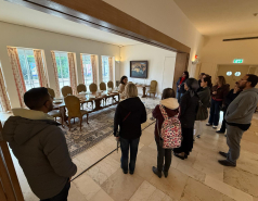 Lab visit to Weizmann House Dec 2025 picture no. 5