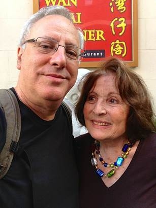 Hilda with Prof. Shilo in London