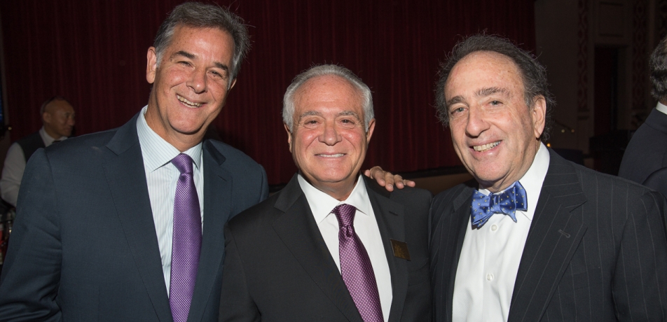 L to R: Marshall Levin, CEO of the American Committee; Richard S. Price; Dr. Jay Levy, American Committee President