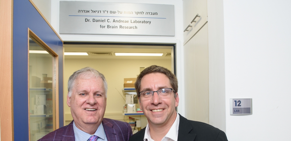 (L-R) Dr. Dan Andreae and Dr. Ivo Spiegel