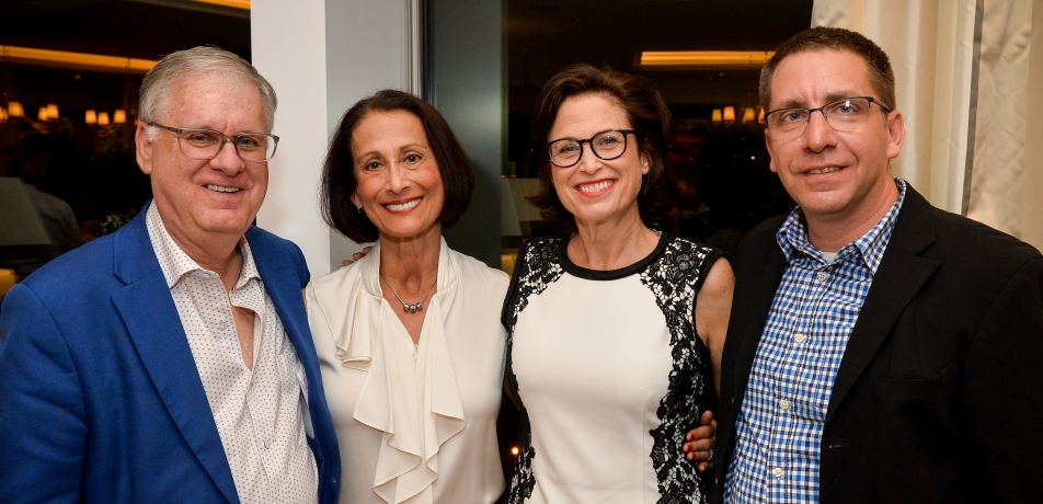 (L-R) Dr. Daniel C. Andreae, Susan Wener: Susan Stern, National Executive Director and CEO; and Dr. Ivo Spiegel
