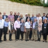 Mission participants on the Weizmann Institute campus