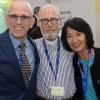 (L-R): Larry Marks, Prof. Yoram Groner, and Gladys Monroy