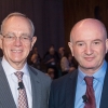 Prof. Rafael Reif (left) and Prof. Daniel Zajfman