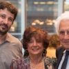 (L-R) Dr. Abramson with Marika and Bill Glied, generous supporters of autoimmune disease research.
