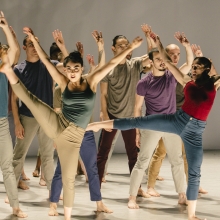The Batsheva Dance Company performs at the Suzanne Dellal Center.