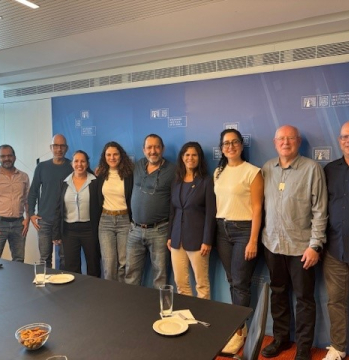 Olympic Committee of Israel Visit at Bina - Towards a New Collaboration 