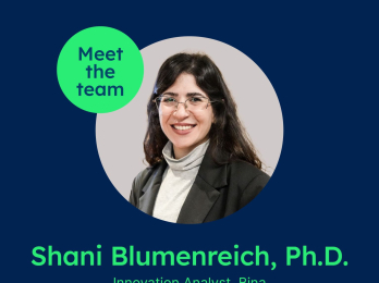 Welcome Shani Blumenreich - New Innovation Analyst at Bina