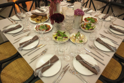 Private dinner for Doctor of Philosophy honoris causa recipients and their guests