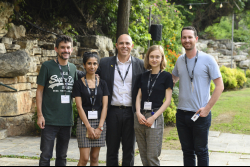 International cocktail hour