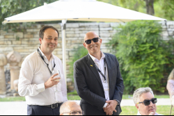 International cocktail hour