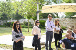 International cocktail hour