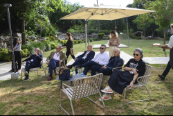 International cocktail hour