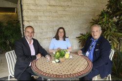 International cocktail hour