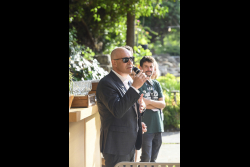 International cocktail hour