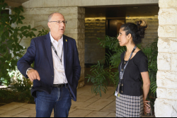 International cocktail hour