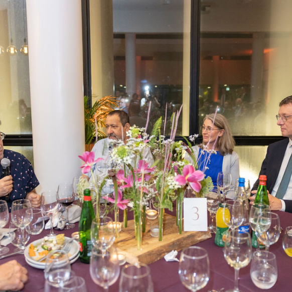 Private dinner for Doctor of Philosophy honoris causa