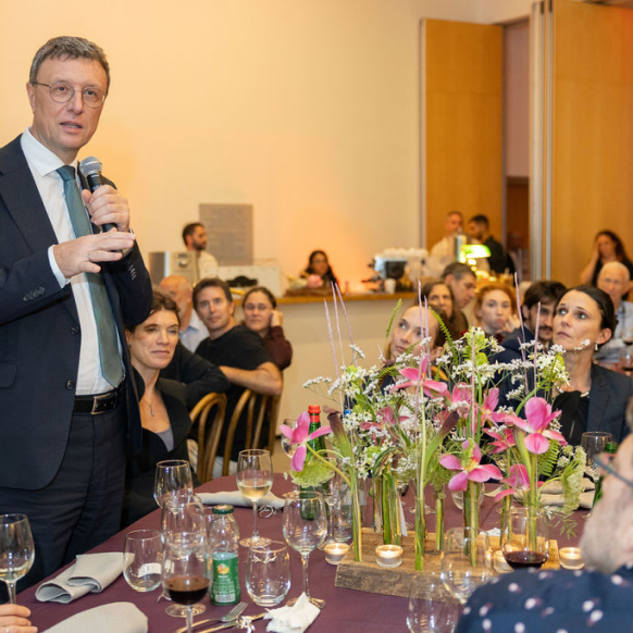Private dinner for Doctor of Philosophy honoris causa