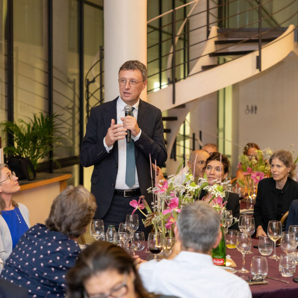 Private dinner for Doctor of Philosophy honoris causa