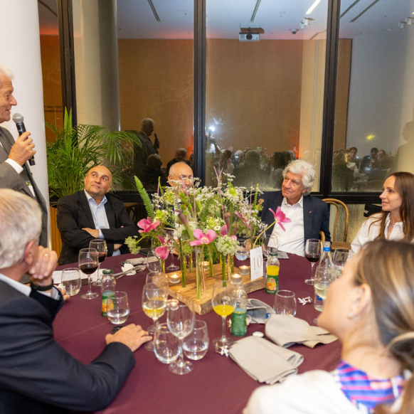 Private dinner for Doctor of Philosophy honoris causa