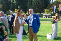 Dedication ceremony of the Abramson Family International Residence