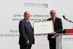 Dedication of the Raoul and Graziella de Picciotto Building