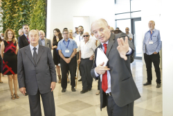 Dedication of the Raoul and Graziella de Picciotto Building