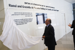 Dedication of the Raoul and Graziella de Picciotto Building