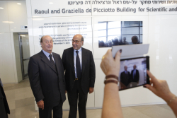 Dedication of the Raoul and Graziella de Picciotto Building