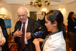 Reception in Honor of the recipients of Doctor of Philosophy honoris causa degrees