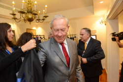 Reception in Honor of the recipients of Doctor of Philosophy honoris causa degrees