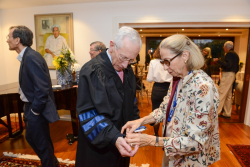 Reception in Honor of the recipients of Doctor of Philosophy honoris causa degrees