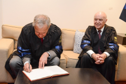 Reception in Honor of the recipients of Doctor of Philosophy honoris causa degrees