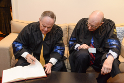 Reception in Honor of the recipients of Doctor of Philosophy honoris causa degrees