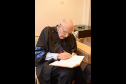 Reception in Honor of the recipients of Doctor of Philosophy honoris causa degrees