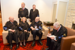 Reception in Honor of the recipients of Doctor of Philosophy honoris causa degrees