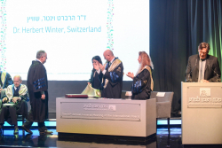 Ceremony for the conferment of the Degrees of Doctor of Philosophy honoris causa