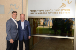 Dedication of the David Moross Fitness Center