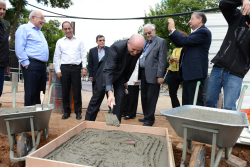 Cornerstone-laying ceremony of the Ruth and Uriel Arnon Science Education Campus